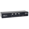 Tripp Lite B004-2DUA2-K 2-Port Dual Monitor DVI KVM Switch Audio/ USB 2.0 Hub/ Cable TAA