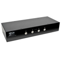 Tripp Lite B004-DPUA4-K 4-Port DisplayPort KVM Switch with Audio Cables and USB 3.0 SuperSpeed Hub