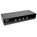 Photo of Tripp Lite B004-DPUA4-K 4-Port DisplayPort KVM Switch with Audio Cables and USB 3.0 SuperSpeed Hub