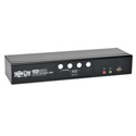 Tripp Lite B004-DUA4-HR-K 4-Port DVI Dual-Link / USB KVM Switch with Audio & Cables