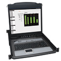 Photo of Tripp Lite B020-U16-19-K NetDirector 19in Console KVM with 8 USB/PS2 Combo Cable Kits - 8Port