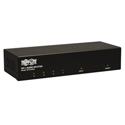 Tripp Lite B116-004A 4-Port DVI Splitter with Audio and Signal Booster Single-Link 1920x1200 at 60Hz/1080p
