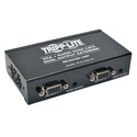 Tripp Lite B132-200A-SR Dual VGA with Audio over Cat5/Cat6 Extender Box-Style Receiver 1440x900 at 60Hz Up to 300 Feet