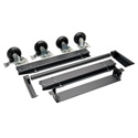 Tripp Lite CSHANDLEKIT Mobile Cart Conversion Kit with Handle Casters with Power Cord Manager for Charging Stations