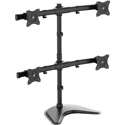 Photo of Tripp Lite DDR1327MQ TV Desk Mount Monitor Stand - Quad-Display Swivel Tilt - 13 - 27 Inch