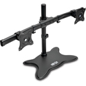 Tripp Lite DDR1327SDD Full Motion Dual-Monitor TV Desktop Display Mount Stand - 13 - 27 Inch