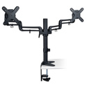 Photo of Tripp Lite DDR1327SDFC Dual Full Motion Flex Arm Desk Clamp for 13 Inch to 27 inch Monitors