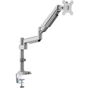 Tripp Lite DDR1732SAL Single-Display Flex-Arm Desktop Clamp for 13-34in Displays - USB/Audio Ports - Aluminum