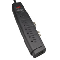 Photo of Tripp Lite HT706TSAT Home Theater Surge Protector Strip 7 Outlet RJ11 Coax 6ft Cord
