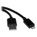 Tripp Lite M100-003-BK 3 ft. Black USB Sync / Charge Cable w/Lightning Connector