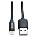 Tripp Lite M100-010-BK USB Sync/Charge Cable with Lightning Connector Black 10 feet (3 m)