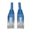 Tripp Lite N001-001-BL Cat5e 350MHz Snagless Molded Patch Cable (RJ45 M/M) - Blue 1 Feet