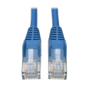 Photo of Tripp Lite N001-002-BL Cat5e 350MHz Snagless Molded Patch Cable (RJ45 M/M) - Blue 2 Feet