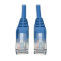 Photo of Tripp Lite N001-005-BL Cat5e 350MHz Snagless Molded Patch Cable (RJ45 M/M) - Blue 5 Feet