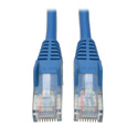 Photo of Tripp Lite N001-006-BL Cat5e 350MHz Snagless Molded Patch Cable (RJ45 M/M) - Blue 6 Feet