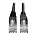 Photo of Tripp Lite N001-006-BK Cat5e 350MHz Snagless Molded Patch Cable (RJ45 M/M) - Black 6 Feet