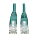 Photo of Tripp Lite N001-006-GN Cat5e 350MHz Snagless Molded Patch Cable (RJ45 M/M) - Green 6 Feet