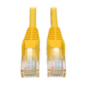 Photo of Tripp Lite N001-006-YW Cat5e 350MHz Snagless Molded Patch Cable (RJ45 M/M) - Yellow 6 Feet