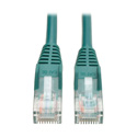 Photo of Tripp Lite N001-007-GN Cat5e 350MHz Snagless Molded Patch Cable (RJ45 M/M) - Green 7 Feet