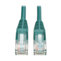 Photo of Tripp Lite N001-010-GN Cat5e 350MHz Snagless Molded Patch Cable (RJ45 M/M) - Green 10 Feet