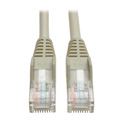 Photo of Tripp Lite N001-014-GY Cat5e 350MHz Snagless Molded Patch Cable (RJ45 M/M) - Gray 14 Feet