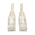 Tripp Lite N001-014-WH Cat5e 350MHz Snagless Molded Patch Cable (RJ45 M/M) - White 14 Feet