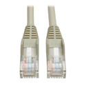 Photo of Tripp Lite N001-020-GY Cat5e 350MHz Snagless Molded Patch Cable (RJ45 M/M) - Gray 20 Feet