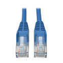 Photo of Tripp Lite N001-050-BL Cat5e 350MHz Snagless Molded Patch Cable (RJ45 M/M) - Blue 50 Feet