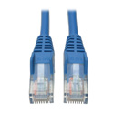 Photo of Tripp Lite N001-075-BL Cat5e 350MHz Snagless Molded Patch Cable (RJ45 M/M) - Blue 75 Feet