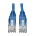 Photo of Tripp Lite N001-100-BL Cat5e 350MHz Snagless Molded Patch Cable (RJ45 M/M) - Blue 100 Feet