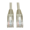 Photo of Tripp Lite N001-100-GY Cat5e 350MHz Snagless Molded Patch Cable (RJ45 M/M) - Gray 100 Feet