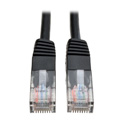 Photo of Tripp Lite N002-002-BK Cat5e 350MHz Molded Patch Cable (RJ45 M/M) - Black 2 Feet