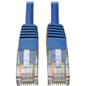 Photo of Tripp Lite N002-002-BL Cat5e 350MHz RJ45 M/M Blue Molded Patch Cable - 2 Foot