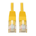 Photo of Tripp Lite N002-007-YW Cat5e 350MHz Molded Patch Cable (RJ45 M/M) - Yellow 7 Feet