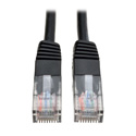 Photo of Tripp Lite N002-010-BK Cat5e 350MHz Molded Patch Cable (RJ45 M/M) - Black 10 Feet