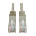 Photo of Tripp Lite N002-010-GY Cat5e 350MHz Molded Patch Cable (RJ45 M/M) - Gray 10 Feet