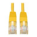 Photo of Tripp Lite N002-010-YW Cat5e 350MHz Molded Patch Cable (RJ45 M/M) - Yellow 10 Feet