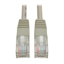 Photo of Tripp Lite N002-025-GY Cat5e 350MHz Molded Patch Cable (RJ45 M/M) - Gray 25 Feet