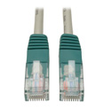 Photo of Tripp Lite N010-007-GY Cat5e 350MHz Molded Cross-over Patch Cable (RJ45 M/M) - Gray 7 Feet