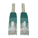 Photo of Tripp Lite N010-010-GY Cat5e 350MHz Molded Cross-over Patch Cable (RJ45 M/M) - Gray 10 Feet