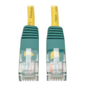 Tripp Lite N010-010-YW Cat5e 350MHz Molded Cross-over Patch Cable (RJ45 M/M) - Yellow 10 Feet