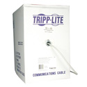 Photo of Tripp Lite N028-01K-GY Cat5e 350MHz Bulk Solid-Core PVC Outdoor-Rated Cable - Gray 1000 Feet