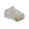 Photo of Tripp Lite N030-010 RJ45 Plugs for Solid / Stranded Conductor 4-pair Cat5e Cable 10-Pack