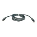 Photo of Tripp Lite N105-025-GY Cat5e 350MHz Molded Shielded Patch Cable STP (RJ45 M/M) - Gray 25 Feet