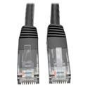 Photo of Tripp Lite N200-003-BK Cat6 UTP Gigabit Molded Patch Cable (RJ45 M/M) - Black - 3 Foot