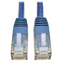 Photo of Tripp Lite N200-005-BL Cat6 Gigabit Molded Patch Cable (RJ45 M/M) Blue 5 foot