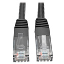 Photo of Tripp Lite N200-005-BK Cat6 UTP Gigabit Molded Patch Cable (RJ45 M/M) - Black - 5 Foot
