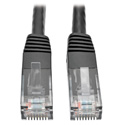 Photo of Tripp Lite N200-006-BK Cat6 Gigabit Molded Patch Cable (RJ45 M/M) Black 6 foot