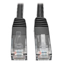 Photo of Tripp Lite N200-007-BK Cat6 Gigabit Molded Patch Cable (RJ45 M/M) Black 7 foot