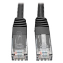 Photo of Tripp Lite N200-010-BK Cat6 UTP Gigabit Molded Patch Cable (RJ45 M/M) - Black - 10 Foot